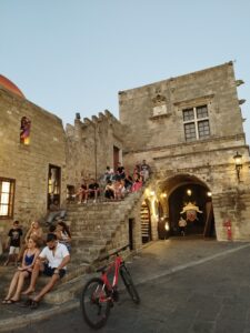 one day from cruise ship in rhodes